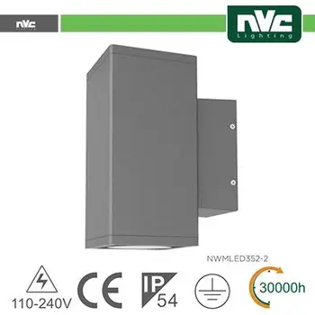 

Applique IP54 - 8W 640LM 3000K 35 °