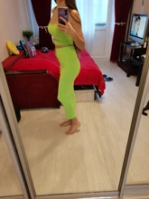 Kliou-top corto con apertura para mujer, top sin tirantes de color liso, cintura alta elástica, ajustado largo, conjunto de dos piezas, moda femenina