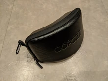 COPOZZ-Gafas de esquí con funda y lente amarilla, lentes de esquí esféricas antivaho, para esquiar, para hombre y mujer, gafas de nieve + lente + caja