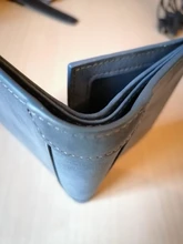 Cartera corta de cuero recubierto para hombre, billetera Retro triple Vertical, billetera coreana para jóvenes, varias tarjetas, 2020