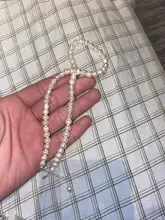 ASHIQI naturales de agua dulce perla gargantillas collar de la joyería de la plata esterlina 925 para mujeres, regalo de moda