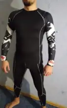 Tracksuit Compression-Sportswear-Suits Rashguard Tights Training-Clothes Sports-Set Gym