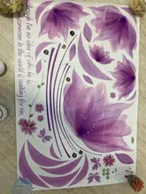 Flowers-Wall-Sticker Wallpaper Decals Background Decoration Romantic Bedroom Living-Room