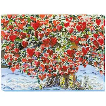 

Av-607 set for embroidery with beads 'Tree of loving '37*27 cm