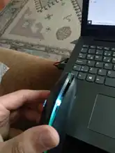 Ratón inalámbrico recargable con retroiluminación colorida, accesorios para el hogar/oficina/juegos