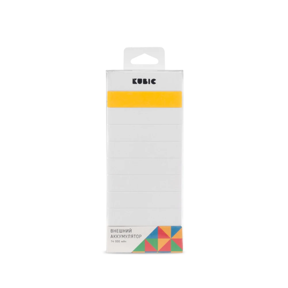 Внешний аккумулятор Kubic PB14L White 14000mAh(K-PBL141