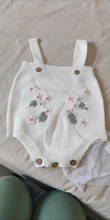 Kids Girl Suit Rompers Knit Long-Sleeve 0-3yrs Flower-Coat Spring Infant Autumn New Braces