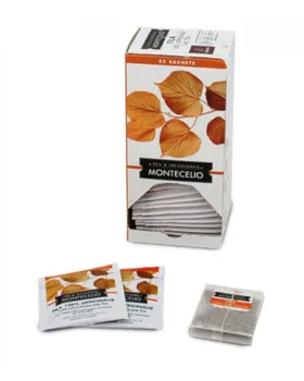 

MONTECELIO Infusion Tila In Sachets. Tila 100% Pure. Infusion Relaxing. 25 sachets