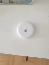 Tuya/SmartLife App ZigBee, Sensor inteligente de temperatura y humedad que funciona con Zigbee Hub a través de Alexa y Google Home