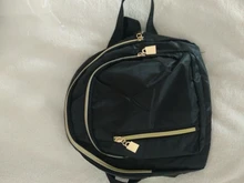 Bolso de moda novedosa para mujer, bandolera de uniforme negro, oferta especial, mochila informal sencilla para estudiantes