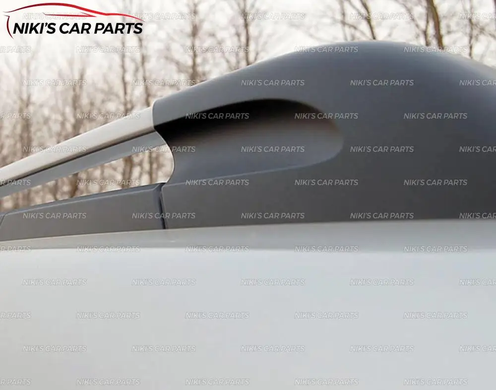 Боковые накладки на рейлинги для hyundai Tucson 2004-2008 на крышу рельсы пластиковая формовка из АБС 1 комплект/4 шт. отделка украшения Тюнинг Автомобиля