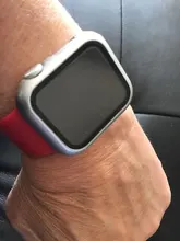 Funda protectora de cristal + funda completa para Apple Watch, accesorio para carcasa de reloj Apple Series 6 SE 5 4 3 2 iWatch de 44mm 40mm 42mm 38mm