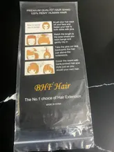 ALI BEAUTY-extensiones de cabello humano con 3 clips, mechones de pelo chino liso Remy, degradado, explosión de flequillo