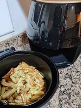 MIUI-freidora de aire inteligente de 3,8l, horno eléctrico sin aceite, tostadora doméstica, deshidratador con luz LED táctil, máquina para patatas fritas