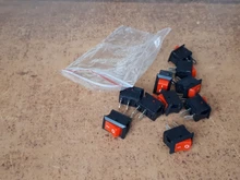 Snap-In Rocker-Switch Boat Position SPST On-Off KCD1 3A 15--10mm 10pcs/Lot 2p Single-Pole