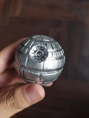 Best Selling Gift Box Star Wars Three-Layer Grinding Machine Zinc Alloy 55mm Resin Ball Grinding Machine