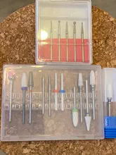 Caja de almacenamiento de brocas para uñas, contenedor vacío de exhibición, fresadora de acrílico, acceso a manicura, Full Beauty, 1 Uds., CH994