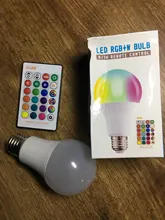 Bulb-Lamp Light-Bulb Remote-Control LED Home-Decor Smart E27 Bluetooth RGB with IR Indoor