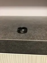 FairLadyHood-anillo de acero inoxidable con alas de la libertad para hombres y mujeres, anillos de dedo con diseño de ataque a Titan, de titanio negro, para aficionados al Anime