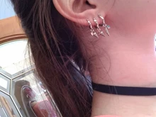 2020 nuevo gran oferta Plata de Ley 925 100% auténtica pendiente de caracola para las mujeres, joyería, regalo de fiesta de boda de compromiso