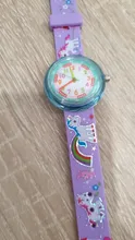 UTHAI CQ15-Reloj de pulsera de cuarzo para niños y niñas, cronógrafo Multicolor con dibujos animados de flores, perro, León
