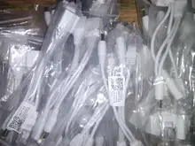 Cable adaptador divisor RJ45, inyector POE, potencia pasiva sobre Ethernet 12-48V RJ45 hembra a RJ45 macho + Salida de alimentación