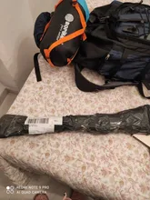 Bastón de Trekking ajustable para caminar, ultraligero, para viajes, antideslizante