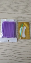 Extensiones de pestañas Micro desechables, duraderas, aplicadores individuales de belleza, herramientas para quitar pestañas, 50/100 unids/bolsa