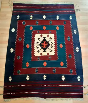 

Afghan Vintage Handmade Kilim Rug