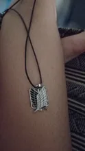 De Metal Anime ataque en las alas de la libertad titanium collar Shingeki no Kyojin collar cosplay collar de la encuesta