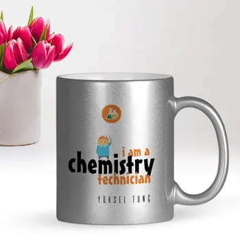 

Personalized Professional Chemical Technologist Silver Gilt Mug Cup-1