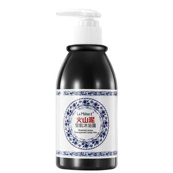 

Dropship New 1Pc Volcanic Mud Shower Gel Whole Body Wash Fast Whitening Deep Clean Skin Moisturizing Exfoliating Body Care 250ml