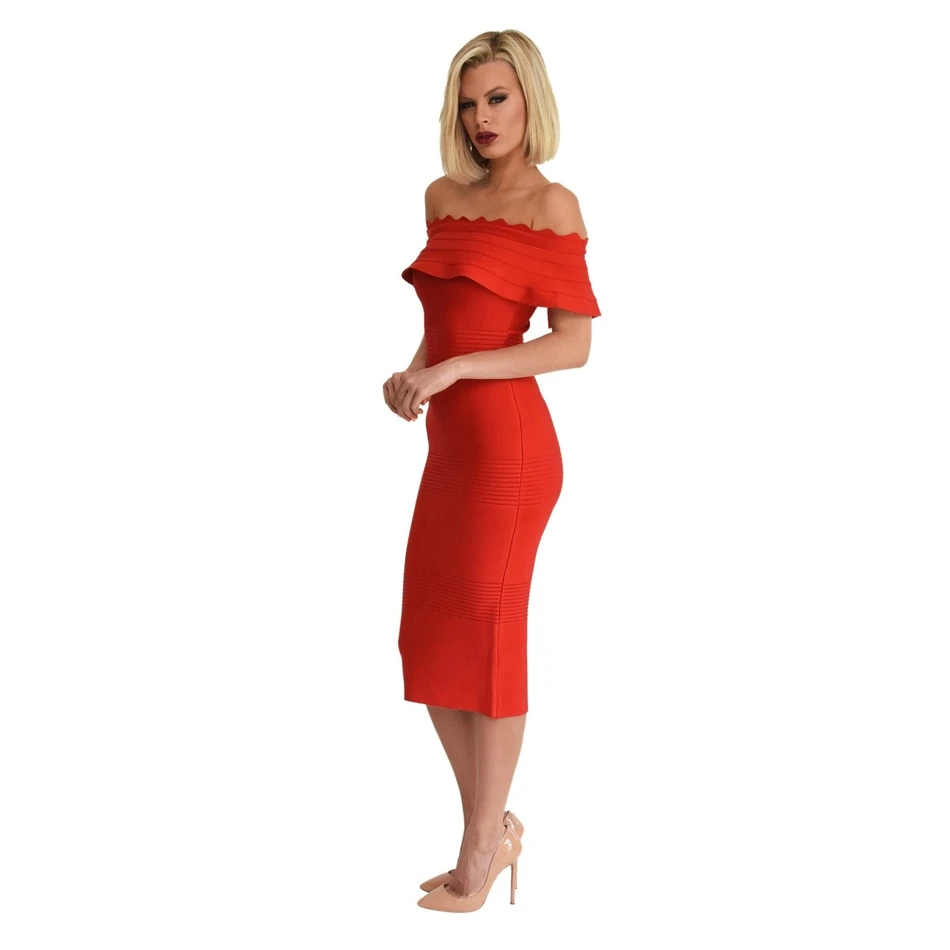 women bandage dress-308