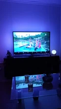 Led-Strip Waterproof-Lights Room-Decor Smd 5050 Colorful Tv Backlight Smart-App Flexible