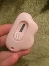 Cuchillo de utilidad Mini para estudiantes, suministros escolares Kawaii de corte de papel para oficina, 1 Uds.