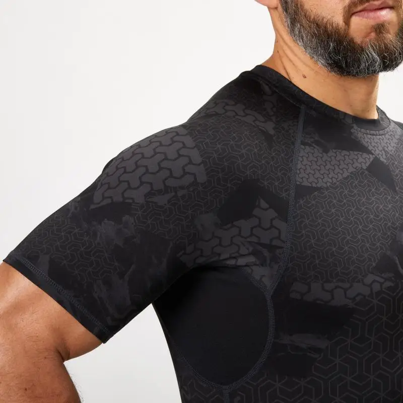 ФУТБОЛКА МУЖСКАЯ КОМПРЕССИОННАЯ DOMYOS. Decathlon