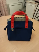 Bolsa de almuerzo portátil, nueva bolsa de caja de almuerzo con aislamiento térmico, bolsa de refrigeración Bento, bolsa de almuerzo, contenedor de comida escolar, bolsas de almacenamiento