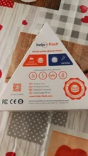 Help Flash Smart, dispositivo de señalización de emergencia, luz blanca intermitente autónoma 2,5 horas, bluetooth, IP54, IK04