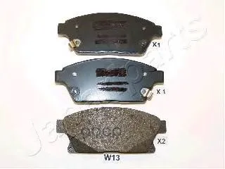 Колодки Тормозные Дисковые Japanparts Paw13af Japanparts арт. PAW13AF