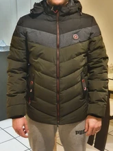 Chaqueta gruesa e impermeable para hombre, prendas de vestir, a prueba de viento, para otoño e invierno, 2021