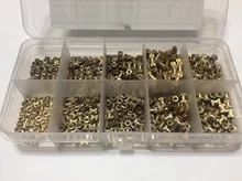 Nut Steel-Insert Knurling-Kit Copper Injection Stainlness M2.5 M3 Electrical for M2--L-3.5