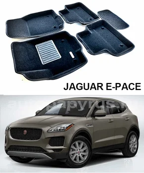 

Textile 3d mats euromat3d business in the salon for jaguar e-pace (2018-) with plastic sub-spot