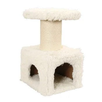

Zolux house with claw for cat Yeti master, 50*40*83 cm, white-1 pc