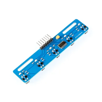 

Taidacent 5 Channel Black and White Line Recognition Sensor Line Tracking Sensor Module Intelligent Car TCRT5000 IR Sensor