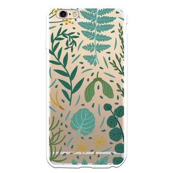 

WP022 Leaves costume drawing stand case for Apple IPhone 6 Plus/6 S Plus