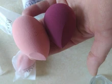IMAGIC-esponja de maquillaje, esponjilla en forma de lágrima para aplicación de base y corrector en crema, esponja suave, mojar abundantemente con agua antes de utilizar, venta al por mayor