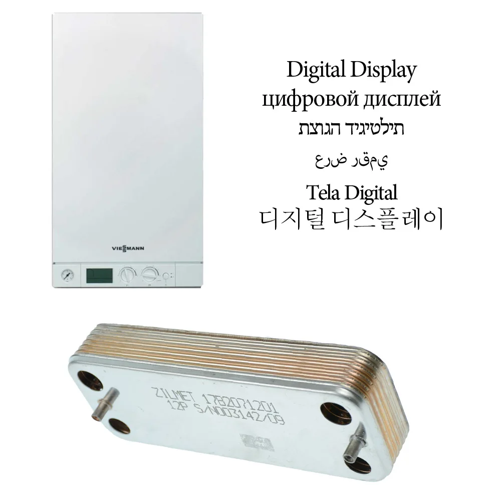 78287-7829304-сменный котельный теплообменник для Viessmann Vitopend Vitodens &amp погружной газ Eolo