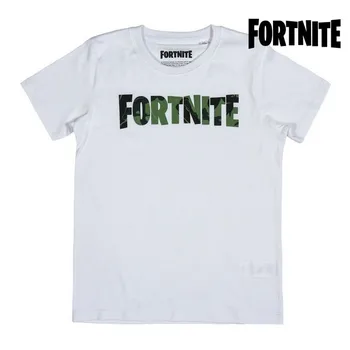 

Child's Short Sleeve T-Shirt Fortnite 75054 Grey