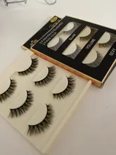 SHIDISHANGPIN-pestañas postizas suaves 3D, 27 estilos, finas tupidas, gruesas, pestañas postizas, pestaña hecha a mano, maquillaje de ojos, 3 pares