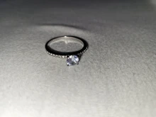 De alta calidad de Color de plata diamantes de imitación incrustaciones anillos para mujer anillo de boda regalo compromiso para mujeres envío gratuito